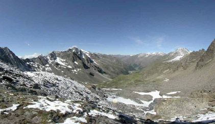 Panorama - Passo Gelato, Val Senales