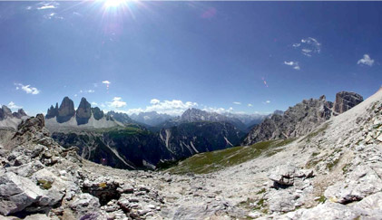 Panorama - Schwabenalm Sesto